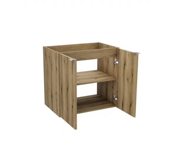 ArtCom Skrinka pod umývadlo NOVA Oak 82-60-2D | 60 cm s dvierkami