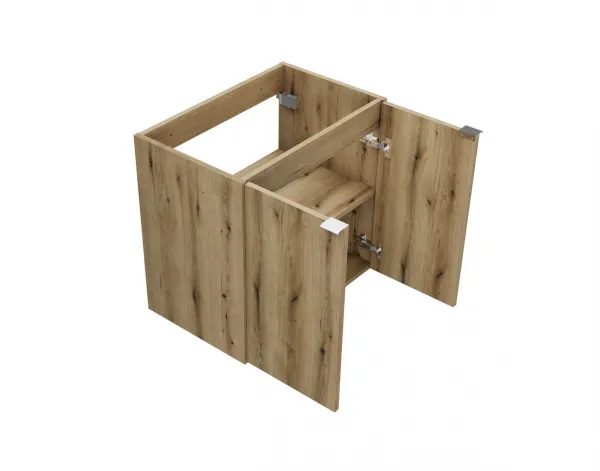 ArtCom Skrinka pod umývadlo NOVA Oak 82-60-2D | 60 cm s dvierkami
