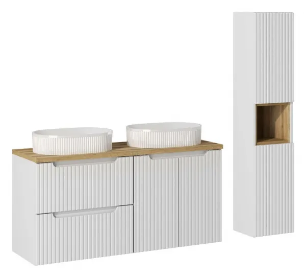 ArtCom Keramické umývadlo BEYOND 3 E-6531 | biely lesk 56 x 36 cm