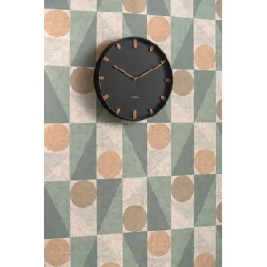 Karlsson 5942BK dizajnové nástenné hodiny 40 cm