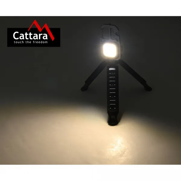 Cattara 13153 COB svietidlo so stojanom Multi Tripod, 600 lm