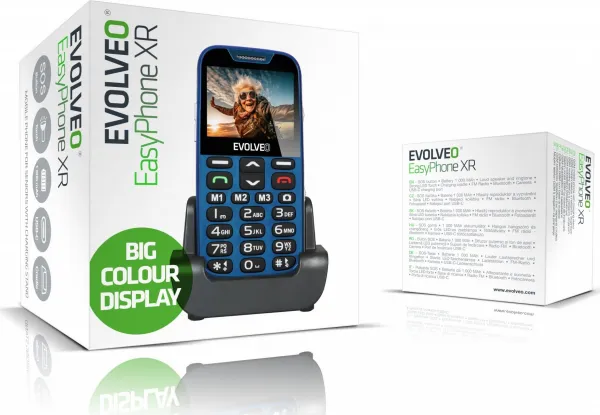 EVOLVEO EasyPhone XR
, modrá