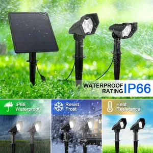 LED solárne lampy 3000K SET