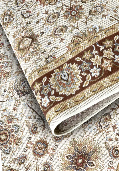 Villeroy & Boch - Hanse Home koberce Kusový koberec Villeroy & Boch 106054 Cream, Brown – na von aj na doma - 160x235 cm