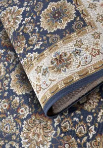Villeroy & Boch - Hanse Home koberce Kusový koberec Villeroy & Boch 106055 Blue, Cream – na von aj na doma - 160x235 cm