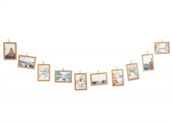 ATMOSPHERA Závesné papierové rámy 10 fotografií