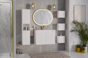 ArtCom LED zrkadlo APOLLO 2 | zlatá 90 x 70 cm