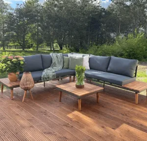 Elvisia Luxusný hliníkový záhradný set BJÖRN