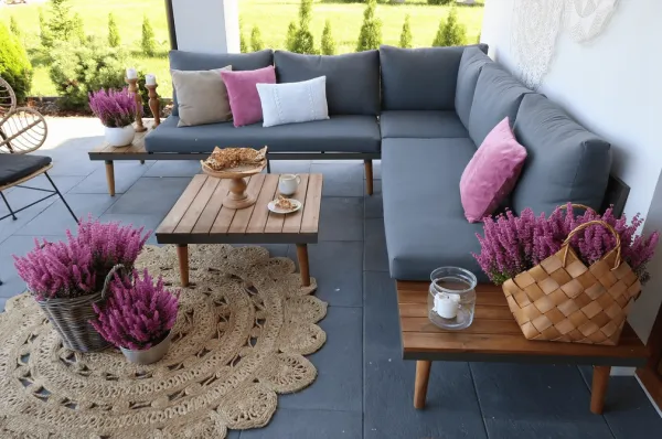 Elvisia Luxusný hliníkový záhradný set BJÖRN