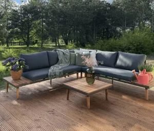 Elvisia Luxusný hliníkový záhradný set BJÖRN