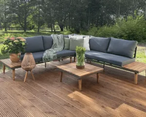 Elvisia Luxusný hliníkový záhradný set BJÖRN