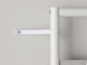 SONGMICS Předsíňový věšák s botníkem a zrcadlem Vasagle Pagas dub přírodní/bílá
