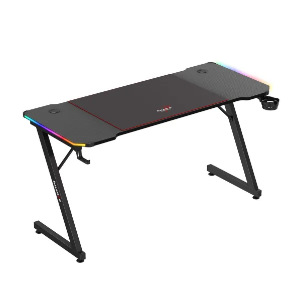 Herný stôl Huzaro Hero 3.3 RGB Black + Podložka XXL