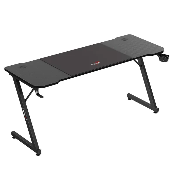 Herný stôl Huzaro Hero 4.8 Black + PODLOŽKA XXL