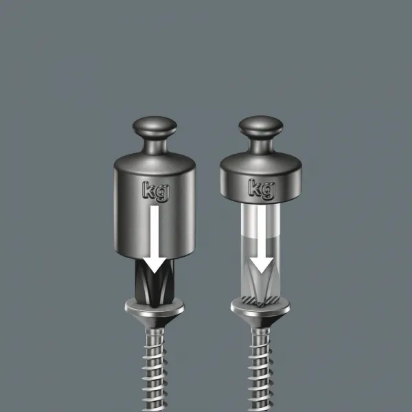 Wera Krížový skrutkovač 350 Kraftform Plus, PH 2 x 100 mm