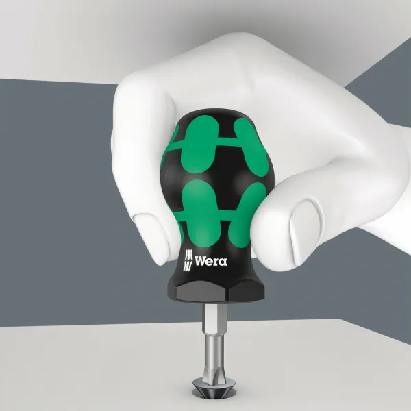 Wera Krížový skrutkovač na karburátory 350 Stubby, PH2 x 25 mm