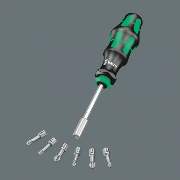 Wera Skrutkovač so zásobníkom bitov Kraftform Kompakt 28 SB, 6,3 mm (1/4")