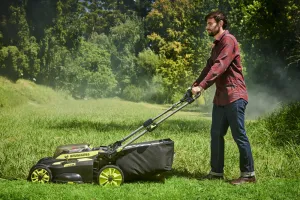 AKU kosačka na trávu RYOBI RY36LMX51A-160 s pojazdom RY5133004589