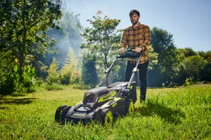 AKU kosačka na trávu RYOBI RY36LMX51A-160 s pojazdom RY5133004589