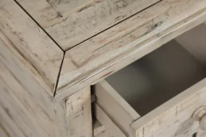 Nočný stolík AVOLA Livin Hill Biela
