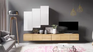 ArtGiB TV stolík 150 CALABRINI C-12 | dub zlatý