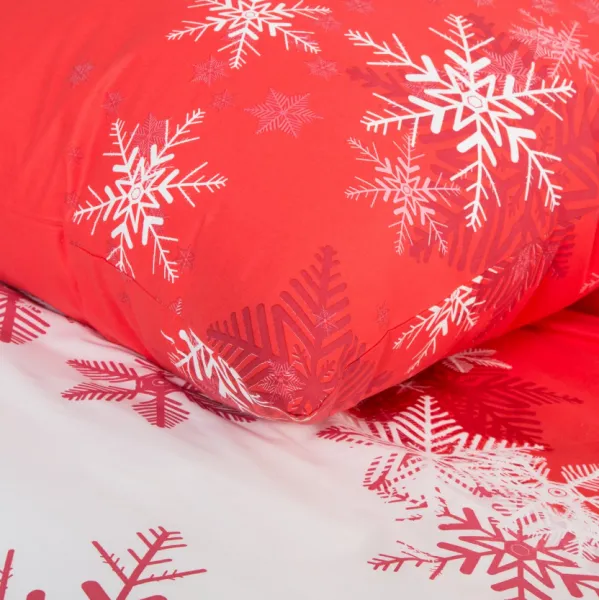 ArtFir Vianočné obliečky na jednolôžko SANTA 4