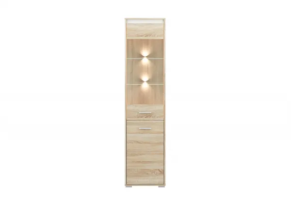 ArtMLM Vitrína JOE 05 s LED osvetlením