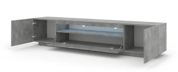 ArtBm TV stolík AURA 200 | betón