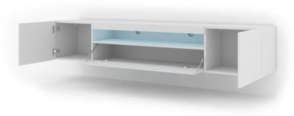 ArtBm TV stolík AURA 200 | biely mat