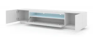 ArtBm TV stolík AURA 200 | biely mat