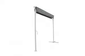 ArtRoja Voľne stajaca markíza P4512 | sivá 4x3m