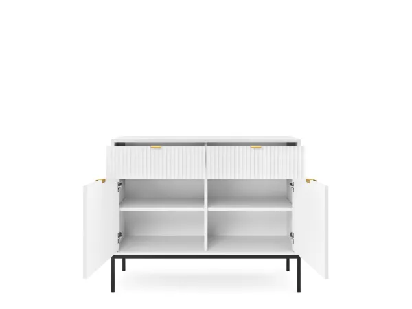 ArtPS Komoda MONA KSZ-104 | biela