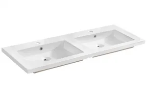 ArtCom Kúpeľňová skrinka s umývadlom CAPRI White U120/1 | 120 cm