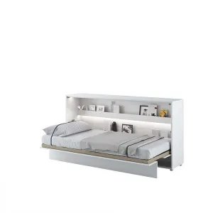 Dig-net nábytok Sklápacia posteľ Lenart BED CONCEPT BC-06 biela | 90 x 200 cm