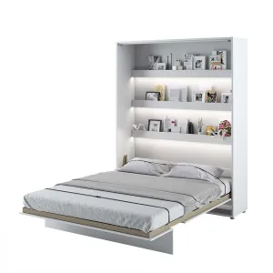 Dig-net nábytok Sklápacia posteľ Lenart BED CONCEPT BC-12 biela | 160 x 200 cm