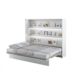 Dig-net nábytok Sklápacia posteľ Lenart BED CONCEPT BC-14 biela | 160 x 200 cm