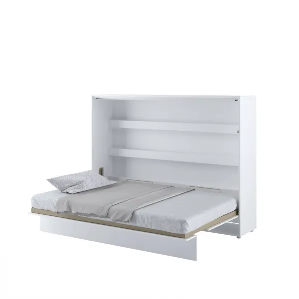 Dig-net nábytok Sklápacia posteľ Lenart BED CONCEPT BC-04 biela | 140 x 200 cm