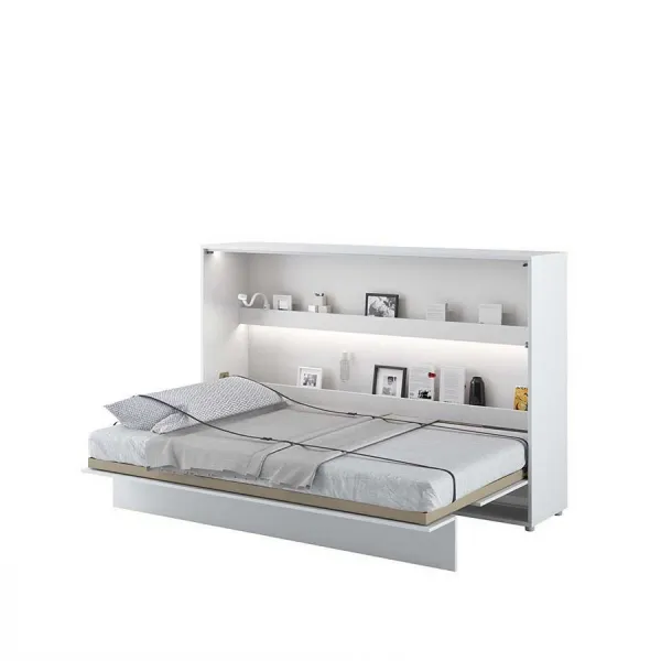 Dig-net nábytok Sklápacia posteľ Lenart BED CONCEPT BC-05 biela | 120 x 200 cm