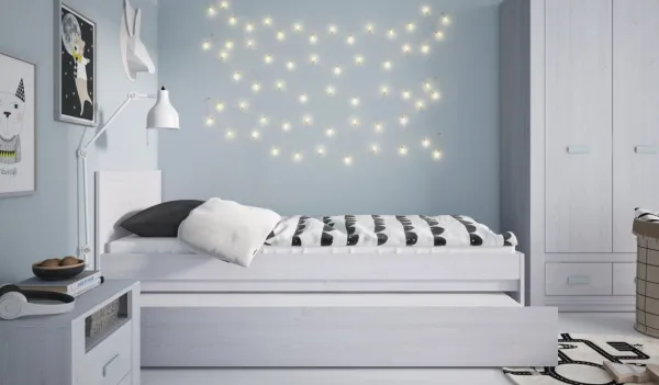 ArtExt Jednolôžková posteľ MACY No Z01 | 90 x 200 cm Prevedenie: Posteľ MACY No Z01
