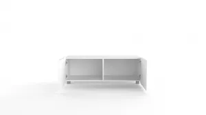 ArtGiB TV stolík KOLDER KL-01 | biely mat