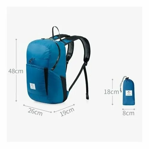 Naturehike Skladací cestovný batoh 22L Farba: Modrá
