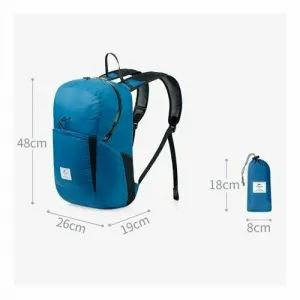 Naturehike Skladací cestovný batoh 22L Farba: Modrá