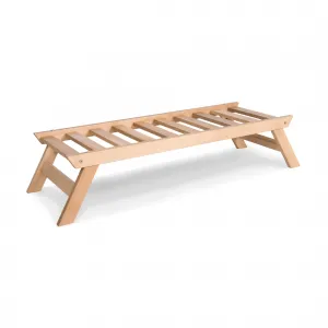 MarLiving Lavica BREEZIO 01 140 cm z masívu/modrá