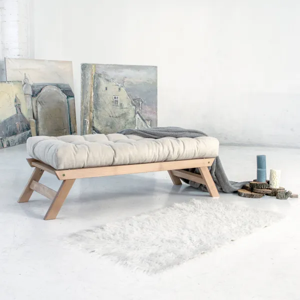 MarLiving Lavica BREEZIO 01 140 cm z masívu/modrá