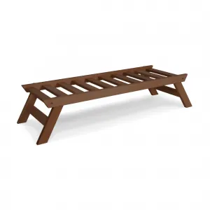MarLiving Lavica BREEZIO 03 140 cm z masívu/modrá