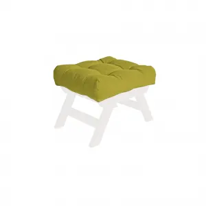 MarLiving Taburet BREEZIO 01 55 cm z masívu/zelený