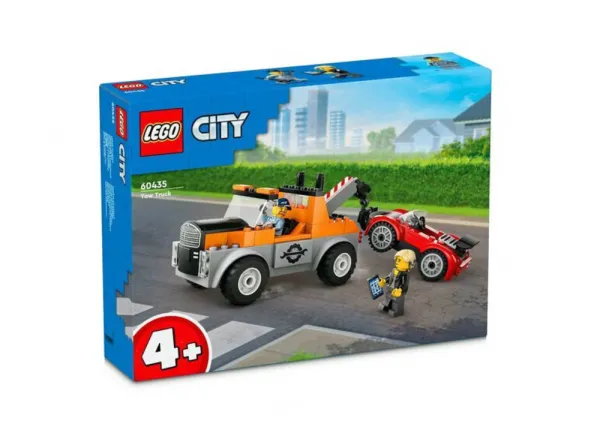 LEGO CITY Auto cestnej pomoci 101 dielikov 60435