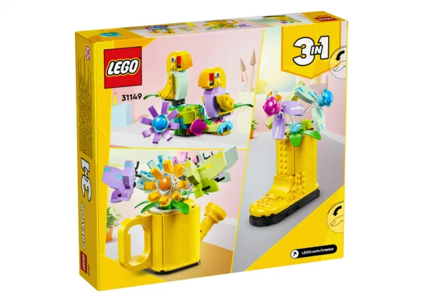 LEGO CREATOR Kvetiny v konvici na zalievanie 420 dielikov 31149
