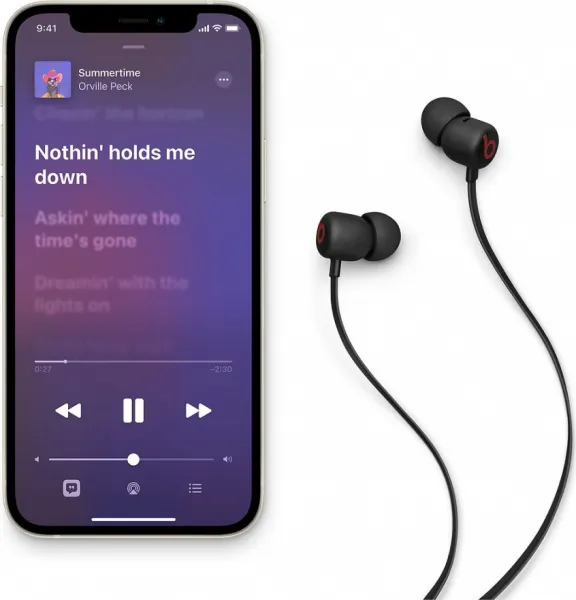 Apple Beats Flex Bezdrôtové slúchadlá, Čierne