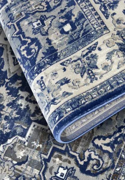 Villeroy & Boch - Hanse Home koberce Kusový koberec Villeroy & Boch 106123 Blue, Cream - 160x235 cm